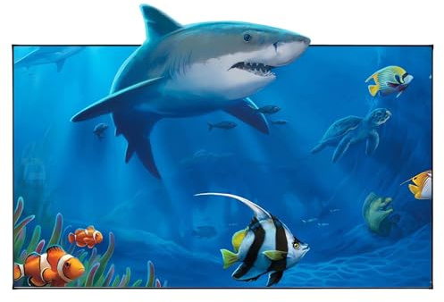 72″ Projector Screen Fixed Frame, 1.3 Gain, 4K Ultra HD 3D Movie Wall Mount Projection Screen for Home Theater Backyard Cinema