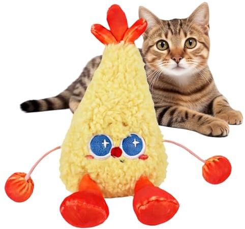 Manolyee para Gato Interactivo,Recargable y Inteligente - Juguetes Que Estimulan a tu Gato - para Jugar en Interiores, Aliviar el Aburrimiento, Ejercicio, Entretenimiento y Caza