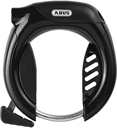 ABUS Rahmenschloss PRO TECTIC 4960 NR - Fahrradschloss zur Befestigung am Rahmen des Fahrrads - 8,5 mm starker Bügel - ABUS Sicherheitslevel 7 - Schwarz