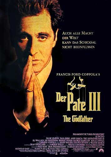 Der Pate III - The Godfather: Part III (1990) | original Filmplakat, Poster [Din A1, 59 x 84 cm]