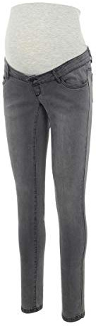 Mamalicious NOS dam Mllola Slim Grey Jeans A. Noos byxor