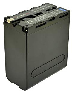 Batterytec 10400mAh Batería para Sony Camcorder NP-F990 NP-F970 NP-F960 NP-F950, Sony HDR-FX7 HDR-FX1 HDR-FX1000E HDR-AX2000E HVR-HD1000C HVR-Z5C FDR-AX1E DCR-TRV900 TRV87. [12 Meses de garantía]