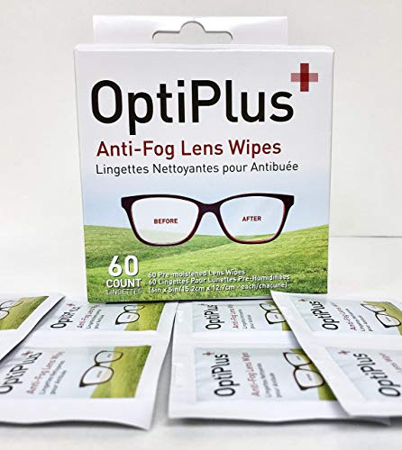 Hilco Anti-Fog Spectacle Lens Wipes - Box of 60 Wipes