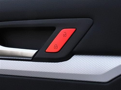 NATWEE Parkschalter Elektrische Kompatibel Mit VW Für Golf 8 MK8 2020 2021, Auto-Mittelkonsole, Handbremse, Auto-Hold-P-Schalter, Knopfabdeckung, Verkleidung, Auto-Dekoration, Zubehör (Color : 4)