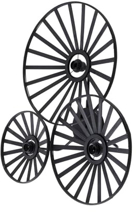Lindby Wandleuchte, Wandlampe Innen Evandor (Landhaus Vintage Rustikal) in Schwarz aus Metall (3 flammig E27) - Wandstrahler Wandbeleuchtung Schlafzimmer/Wohnzimmer Wohnzimmerleuchte