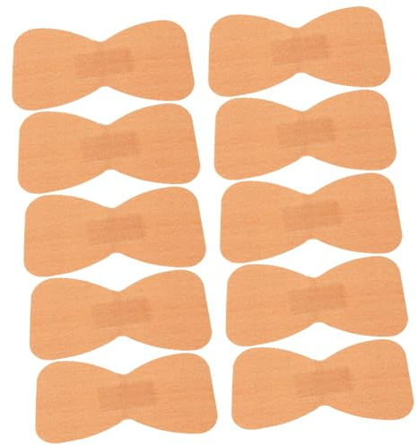 SAFIGLE 50pcs Breathable Fabric Flexible Hemostatic Wound Patches Large Butterfly Shape Fingertip Bandages for Cut Protection and Finger Joint Care