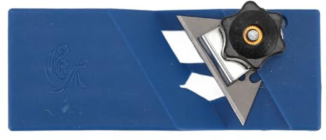 Itonash 45 Degree Chamfer Planer, Double Slot Straight Edges 45 Degree Bevel Chamfer Plane with SK5 for Woodworking Trimming Tool