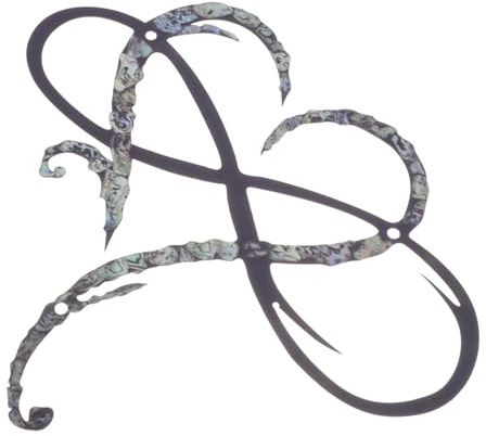 DOITOOL Metall Deko Wand in Herzform aus Eisen als Herzförmige Wandornamente und Gartenwand Kunstschmuck für Kreative Wanddekorationen im Wohnzimmer und Zuhause