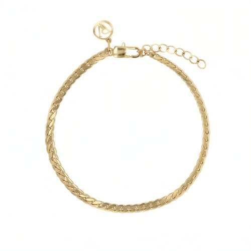 PAUL VALENTINE - Damen Armband Edelstahl - Vergoldet/Golden - PV-B0033