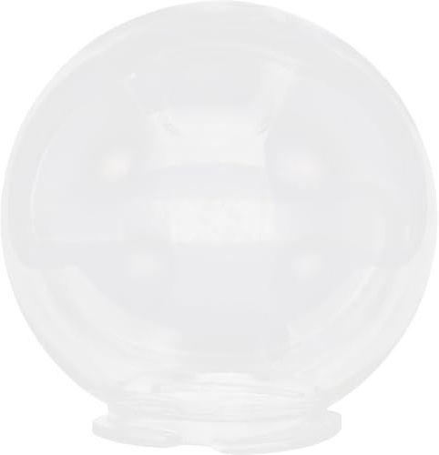 FOYTOKI Globi per Lampioni da Giardino, Paralume Globo in Plastico per Lampadine, Protegge la Luce, Facile da Smontare, per Piazze e Ville