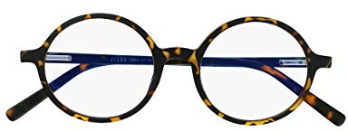 SILAC - Screen Turtle 7601 - Lunettes de lecture Unisex - Protection Lumière Bleue - Ordinateur, Tablette, Smartphone - Pour Femme et Homme - Lunettes Loupe Grossissantes - Dioptrie + +1,25 - Ecaille