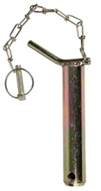 Sicherungsbolzen Ø 22 mm Länge 310 mm mit Kette + Klappstecker