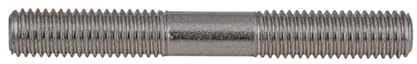 M3 M4 M5 M6 M8 M10 M12 M14 M16 304 Edelstahl Stehbolzen Schraube Stange Zahn Stick Doppel Kopf stud Srod Bolzen Metrisch (Size : 90mm, Color : M4 (5pcs))