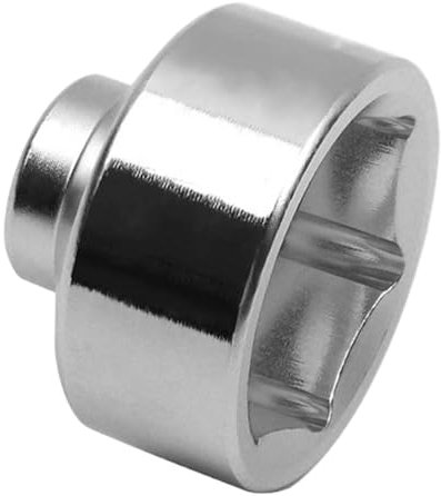 Rrlihjgu Llave de Vaso Para Filtro de Aceite - Herramienta de Acero Con Casquillo de 32 mm y 6 Puntos