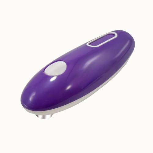 Cooks Professioneller elektrischer Dosenöffner – definiert Kochen einfach für Senioren und arthritische Patienten mit innovativer Freisprechfunktion und One-Touch-Design (lila)