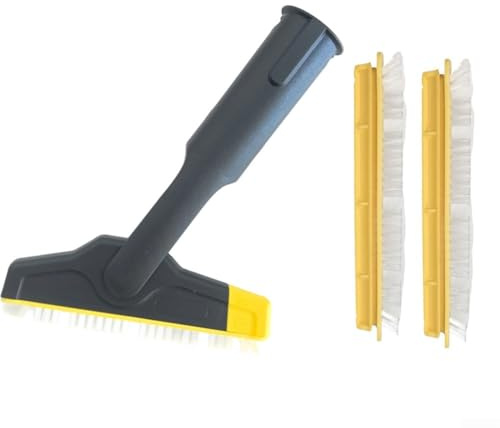 Kit di spazzole per malta Karcher XXL, per pulitori a vapore con giunto flessibile, testine di ricambio per serie SC compatibili 2.863-334.0