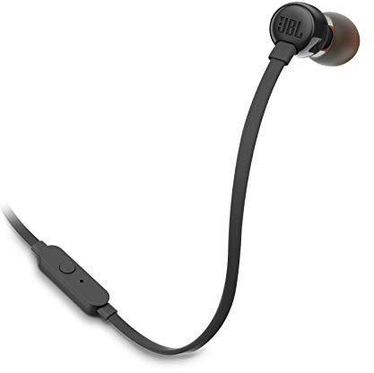 JBL Tune160, Cuffie Intrauricolari, Nero