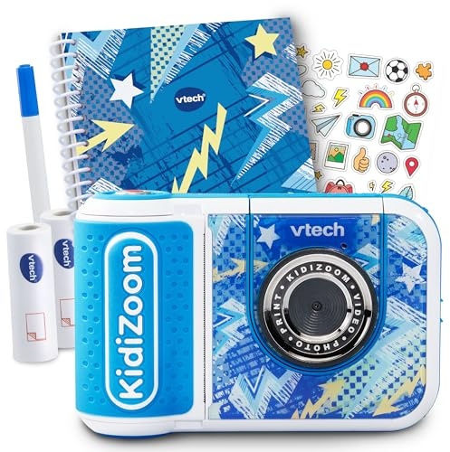 VTech KidiZoom Print Cam Scrapbook Bundle blau