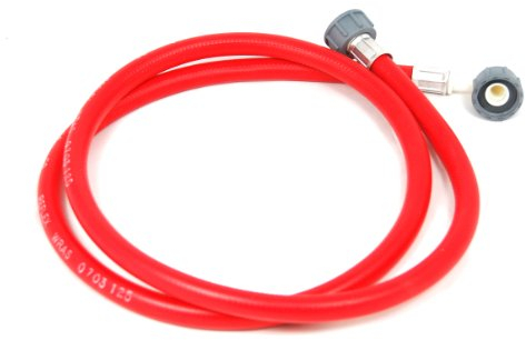 Universal Washing Machine Hot Red Fill Inlet Hose 1.5m length