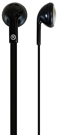 APM 426026 Ecouteurs Intra-Auriculaires - Ecouteurs Plats - Noir