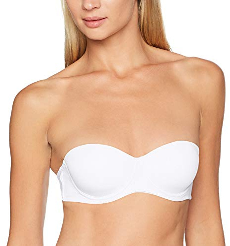 Cotonella, Reggiseno a Fascia Miriam in Morbida Microfibra, con Coppe Imbottite Preformate e con Ferretto - Art. CD003