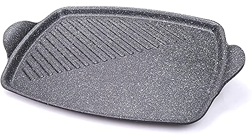 Moneta Gusto Griglia Rettangolare, Alluminio, Nero, 35x25 cm