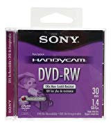 Sony DVD-RW Mini Disc, DVD-RW, 3.15, 30m, 1.4GB 7107