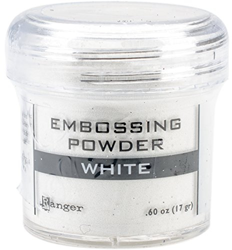 Ranger White -Embossing Powder, Acrylic, Multicolour,4.44x4.444x4.444 cm