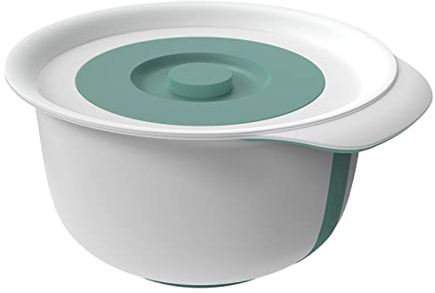 Rotho 1043305092 Fresh 2er-Set Schüssel 1.2l + 4l mit Deckel, Kunststoff