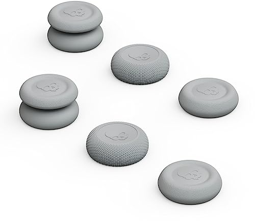 Skull & Co. Skin, CQC and FPS Thumb Grips Joystick Cap Analog Stick Cover for XBOX (XSX/XB1) Controller - StarFld Gray, 3Pairs(6pcs)