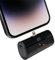 Caricatore portatile per iPhone e Android Mini, 3300 mAh Power Bank PD Piccola e Leggera Batteria Esterna Powerbank con Display LED Modello Compatibile con iPhone e Android (Nero, Lightning)