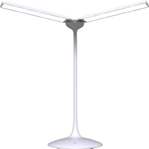 JustIn LED Piano Lamp weiß matt dimmbar mit Schwanenhals