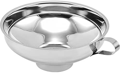 for Filling Bottles Stainless Steel Wide Mouth Funnel Packaging Jam Salad Jar Oil Spice Kitchen Accessories Tools. funnel(Small)