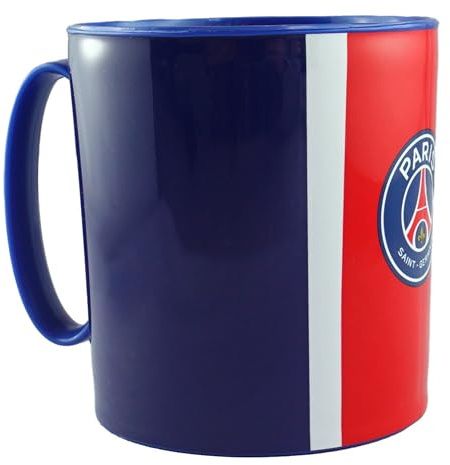 PSG Mug incassable Micro ondable - Collection officielle PARIS SAINT GERMAIN - 350 ml