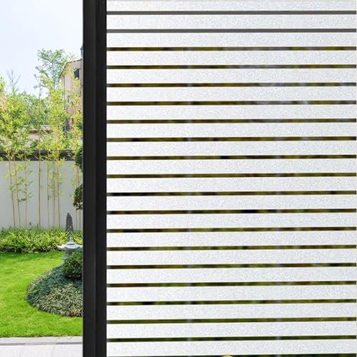 Sichtschutzfolie Fenster 30 x 700 cm Anti-Uv Wärmeisolierung Anti-Uv Sichtschutz Statische Sichtschutzfolie Bad Folie Fenster Hitzeschutz für Büro Und Haus, Jalousie