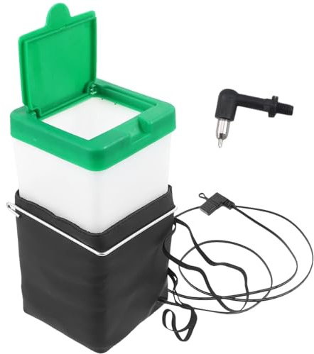 AZIDWERYQ 1Set Heated Rabbit Water Bottle 1L No Drip Heated Water Bottle for Rabbits USB Powered for Hamster Guinea Pigs Birds Rabbit