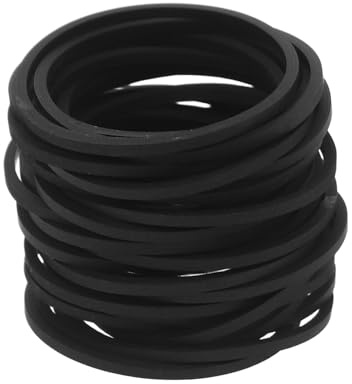 jojofuny 30 Stück Gummiriemen 44mm X 12mm für Kassettenrekorder CD Dvd und Videorecorder Elastische Antriebsriemen Geräuscharm für Heim Audio Zubehör