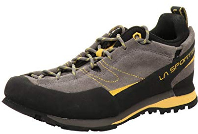LA SPORTIVA M Boulder X Grau - Robuster Herren Approach-Schuh, Größe EU 43 - Farbe Grey - Yellow