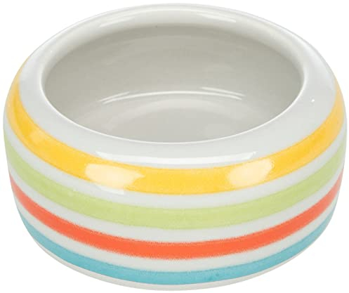 Trixie Futternapf aus Keramik für Hamster/Kleintiere, Durchmesser 8 cm, 50 ml