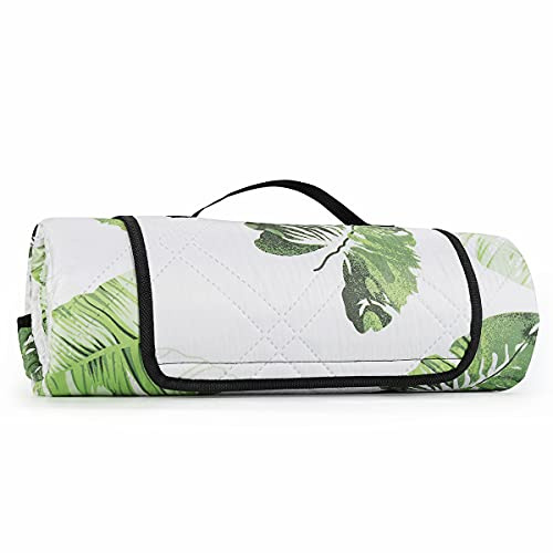 Sekey 200 x 200cm Picknickdecke wasserdicht, Camping Decke Picknick Decke mit tragbarem Griff, Waschbare Picknickdecke für Outdoor