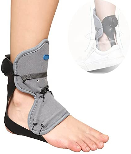 Férula De Soporte para Pie Caído, Ortesis De Caída De Pie, Férula De Apoyo para Caída Del Pie para Entrenamiento De Rehabilitación De Lesiones Nerviosas De Pie Caído Right,Large