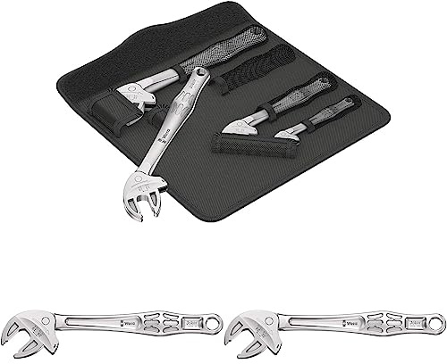 Wera 6004 Joker 4-in-1 Self-Setting Spanner Set, 19-32 mm