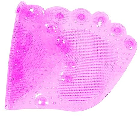 Warmhm Anti-rutsch Duschmatte Mit Fußmassagefunktion PVC Bodenschutzmatte Mit Saugnäpfen Rutschfestes Badpad Für Erwachsene Leicht Flexibel Und Tragbar
