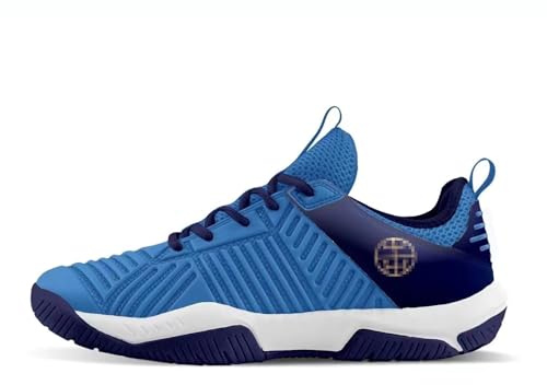 SATRJT Fecht-Trainingsschuhe Professionelle Fechtschuhe Fecht-Wettkampfschuhe for Erwachsene Lern-Fecht-Sportschuhe for Kinder (Dicke : BLU, Size : 44)