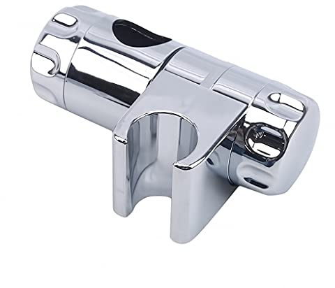 Msuiiixcccc Support de Douche chromé ABS réglable 22-25MM Salle de Bain Support de Douche Support Barre coulissante Salle de Bain Robinet Accessoires Douche (Couleur : 25mm) (22mm)