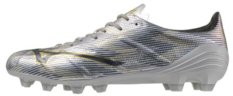 Mizuno Alpha II Pro Fast mark fotbollsskor rugby för män, Glx Silver Guld, 46 EU
