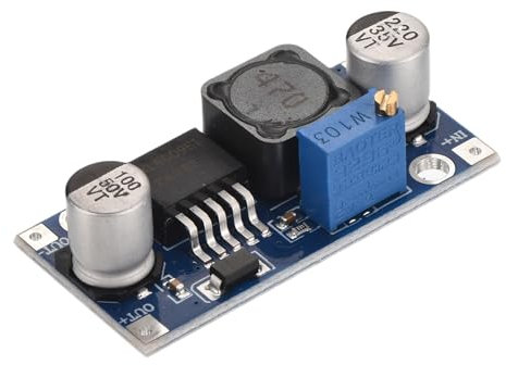 sourcing map DC-DC Boost Converter Voltage Regulator Adjustable Step Up Module XL 6009 3-32V to 5-35V 3A for Power Adjustment Power Transformers 1 Pcs