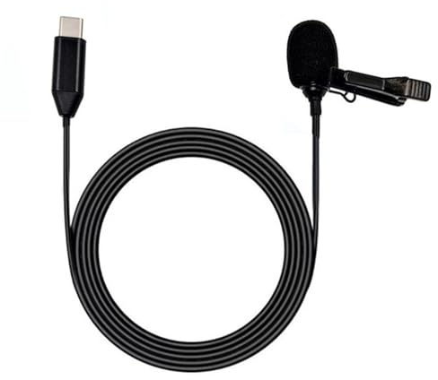 YPBEW High Sensitivity Omnidirectional Lavaliers Microphones For Action Cameras Clear Accessory Omnidirectional Microphones