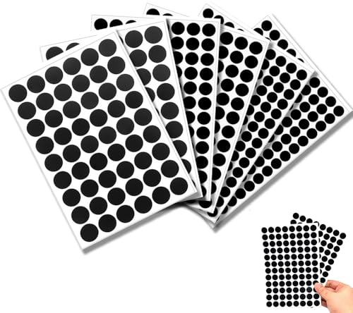 290 Stück Schraubenabdeckung Selbstklebend,Abdeckkappen Für Schrauben,Schraubenloch Aufkleber,Schraubenabdeckung Schwarz,Geeignet Für Hause Das Büro Den Schreibtisch Den Schrank Möbel(12mm,15mm, 21mm)