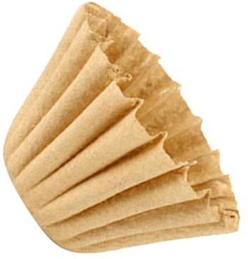 MAGICLULU 50 piezas Papel Filtro Café Forma Pastel sin Blanquear para Tazas Uso Doméstico Filtro Papel Café Seguro Inodoro para Goteo Manual